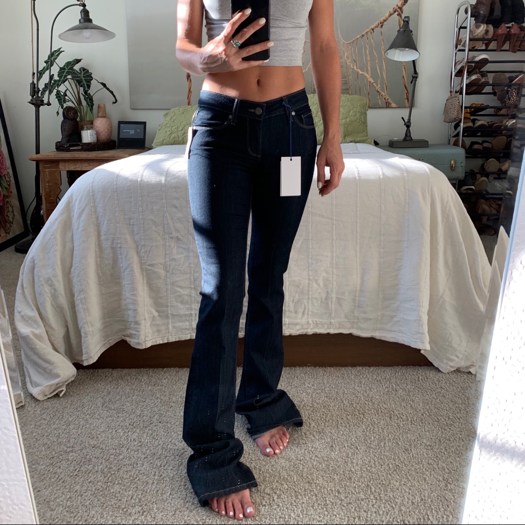 Paige Flared Bottom Jeans